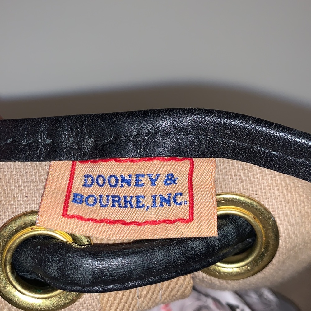 Dooney & Bourke Black and Gray Bucket Bag - Picture 10 of 12